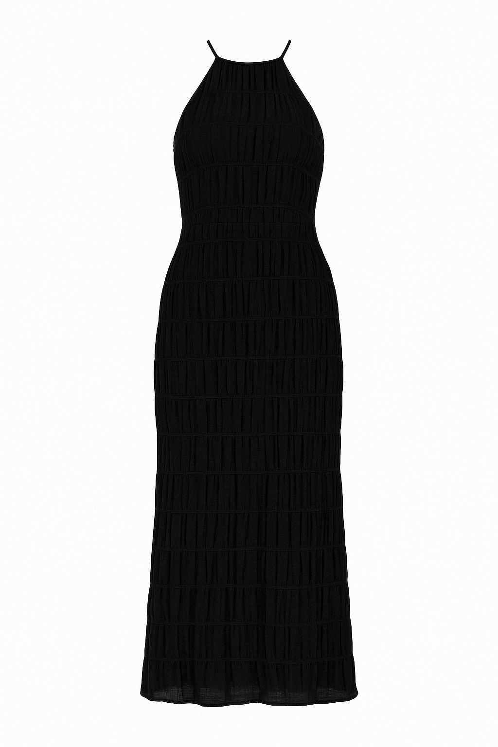 Adeline – Vestido Largo con Cuello Halter