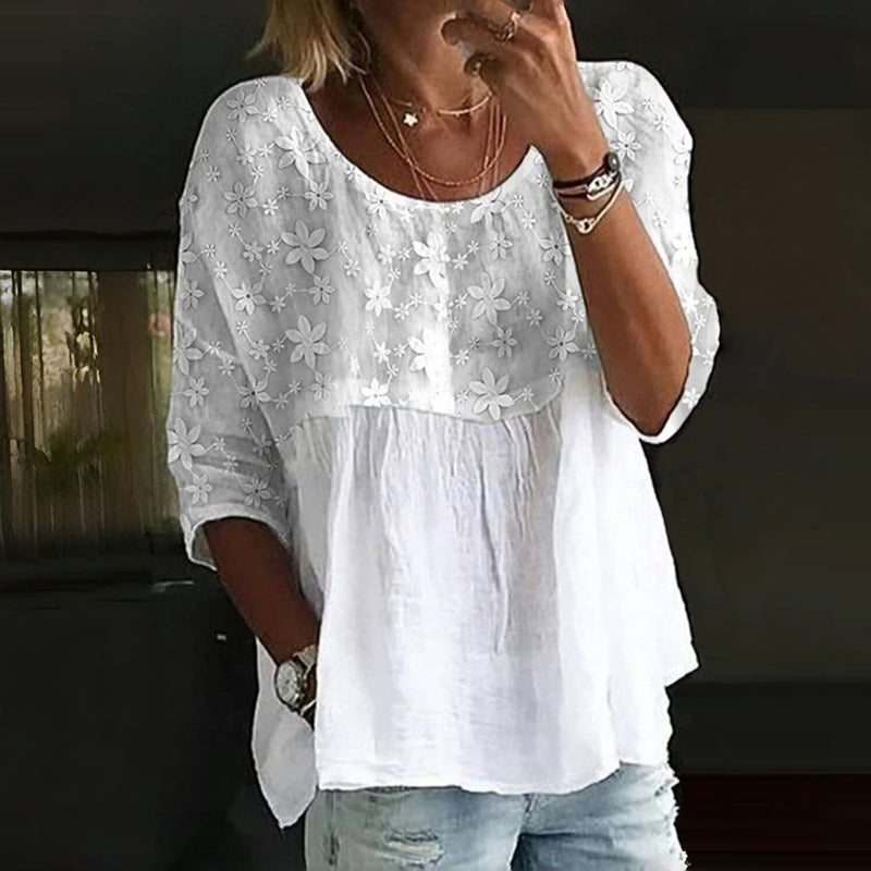 Blusa Floral Casual